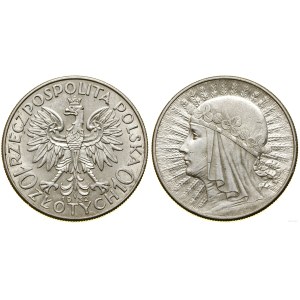 Poland, 10 gold, 1932, England