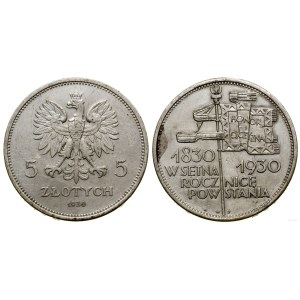 Poland, 5 zloty, 1930, Warsaw