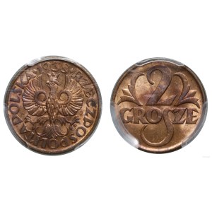 Polska, 2 grosze, 1938, Warszawa