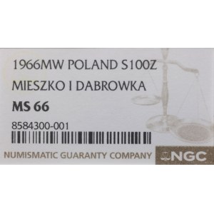 Polen, 100 Zloty, 1966, Warschau