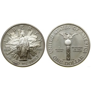 United States of America (USA), $1, 1989 S, San Francisco