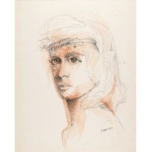 Zdzisław STANEK (1925-1996), Głowa kobiety, 1955