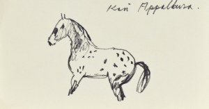 Ludwik MACIĄG (1920-2007), Koń Appaloosa
