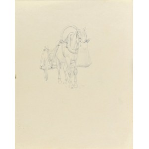 Ludwik MACIĄG (1920-2007), Horse and cart