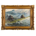 Michal Stanko, Podhale - houses in the mountains, 20th century.