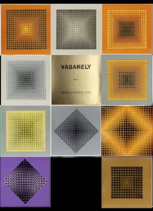 Victor Vasarely, CTA-102 kompletna teka 10 grafik