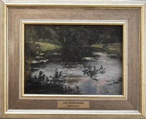 Jan Wojnarski (1879-1937),Stawek w lesie