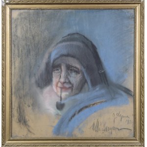 Painter unrecognized, Fisherman, Gdynia 1929