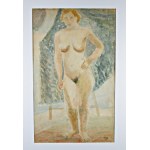 Estera Karp (Esther Carp) ( 1897-1970) ,Akt w atelier