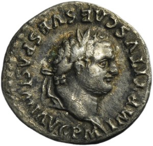 Roman Imperial, Titus, Denarius