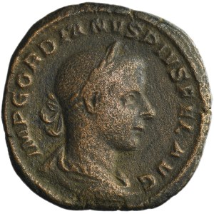 Roman Imperial, Gordian III, Sestertius