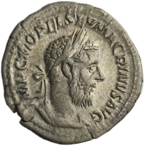Roman Imperial, Macrinus, Denarius