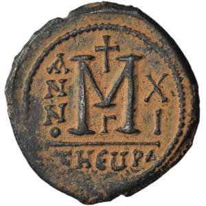 Byzantine Empire, Maurice Tiberius, Follis
