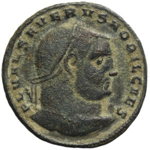 Roman Imperial, Severus II, Follis