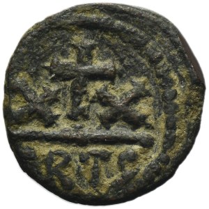 Byzantine Empire, Constans II, Half follis