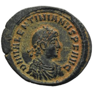 Roman Imperial, Valentinian II, Follis