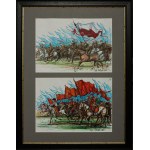 Rafał Roskowiński „Bitwa Warszawska”, 2010 - dyptyk