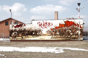 Rafał Roskowiński „Bitwa Warszawska”, 2010 - dyptyk