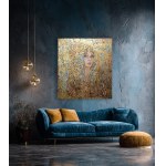 Mariola Swigulska, Immersed in the gold and blue of forget-me-nots