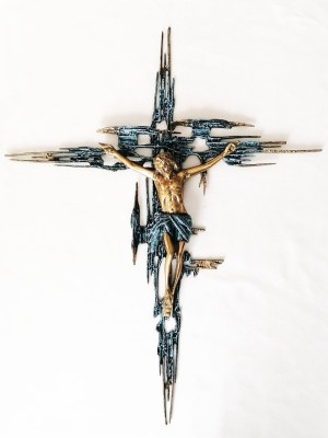 Salvador Dali (1904 - 1989) - według, Rzeźba Chrystusa