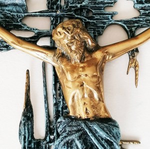 Salvador Dali (1904 - 1989) - według, Rzeźba Chrystusa