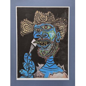 Pablo Picasso, L'Homme au chapeau de paille Man in a straw hat 1938
