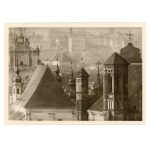 Vilnius - General view, churches: the Bernardine Fathers, St. Michael and St. John. Published by Atlas, 1938 (477)