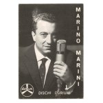 Autographed photo - Marino Marini, Italian singer and composer (506)