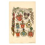 Patriotic postcard - Coats of arms of the Hetmans of Lithuania (590)