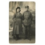 Young soldier with an interesting eagle and bayonet (965)