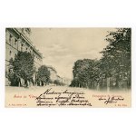Vilnius - Salut de Vilna - Perspective St. Georges, 1901. card sent to Bialystok (1095)