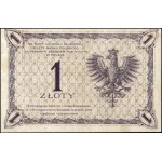 Poland. 1919 1 Zloty Prefix S 76 E