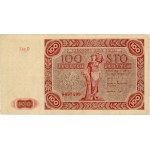 Poland. 1947 100 Zlotych Prefix D
