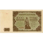 Poland. 1947 1000 Zlotych Prefix I