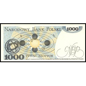 Polska. 1982 1000 Złotych Prefiks FA