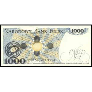Poland. 1982 1000 Zlotych Prefix GC