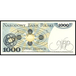 Polska. 1982 1000 Złotych Prefiks HY