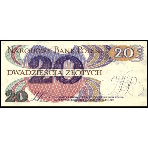Poland. 1982 20 Zlotych Prefix AR