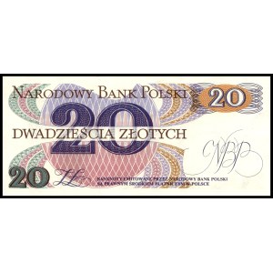 Poland. 1982 20 Zlotych Prefix G