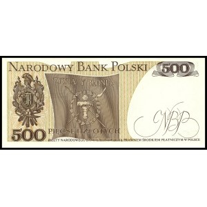 Poland. 1982 500 Zlotych Prefix FG