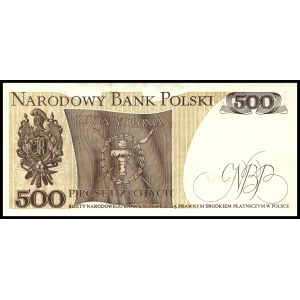 Poland. 1982 500 Zlotych Prefix FU