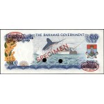 Bahamas. 1965 100 Dollars Specimen