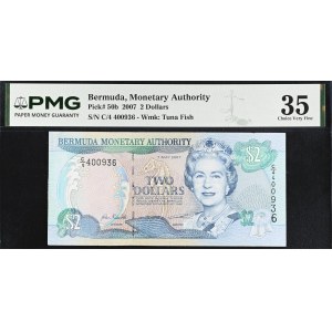 Bermuda. 2007 2 Dollars - Rare Never Issued