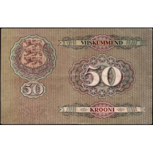 Estonia. 1929 50 Krooni