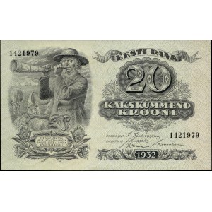 Estonia. 1932 20 Krooni