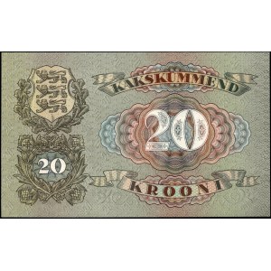 Estonia. 1932 20 Krooni
