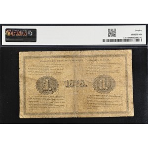 Rusko. 1878 1 rubl