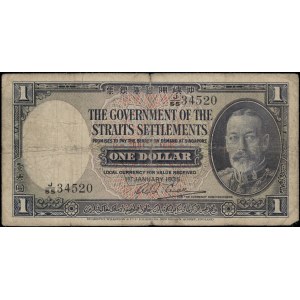 Straits Settlements. 1935 1 Dollar