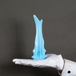 TRZEWIK-DROST Eryka - HSG Ząbkowice - "Futura" vase. - 1970s [UNIQUE].