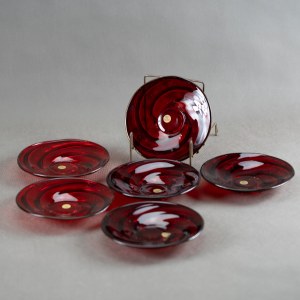 DROST Jan Sylwester - HSG Ząbkowice - Whirlpool plates - 1970s.